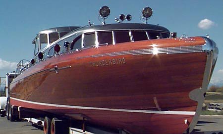 Classic Chris Craft Wooden Boat