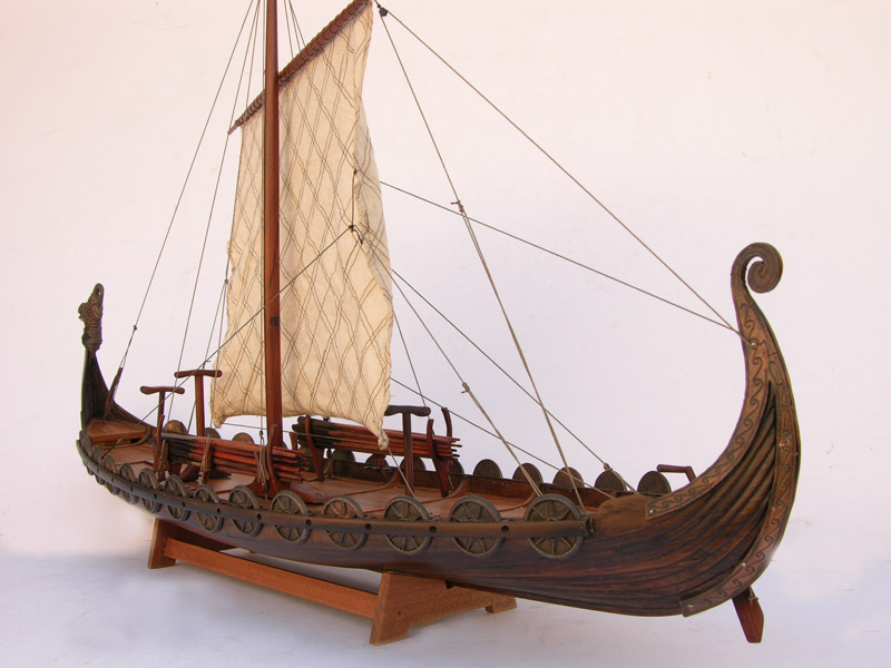 Wooden viking ship model plans | Plan make easy to build boat