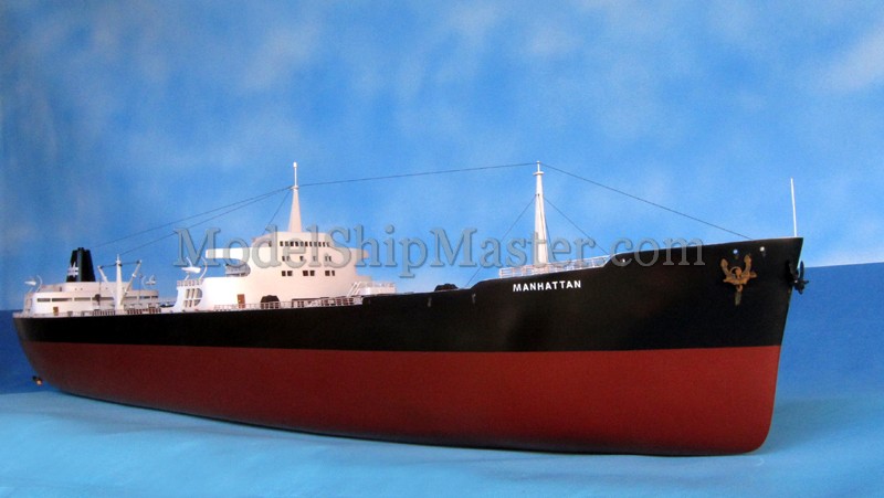 Large Scale Model of the Oil Tanker Manhattan
