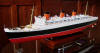 Queen Mary ship model