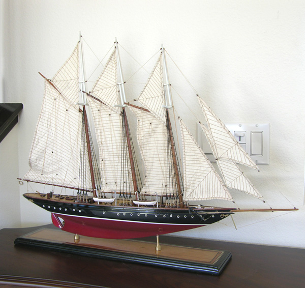 Atlantic sailboat model