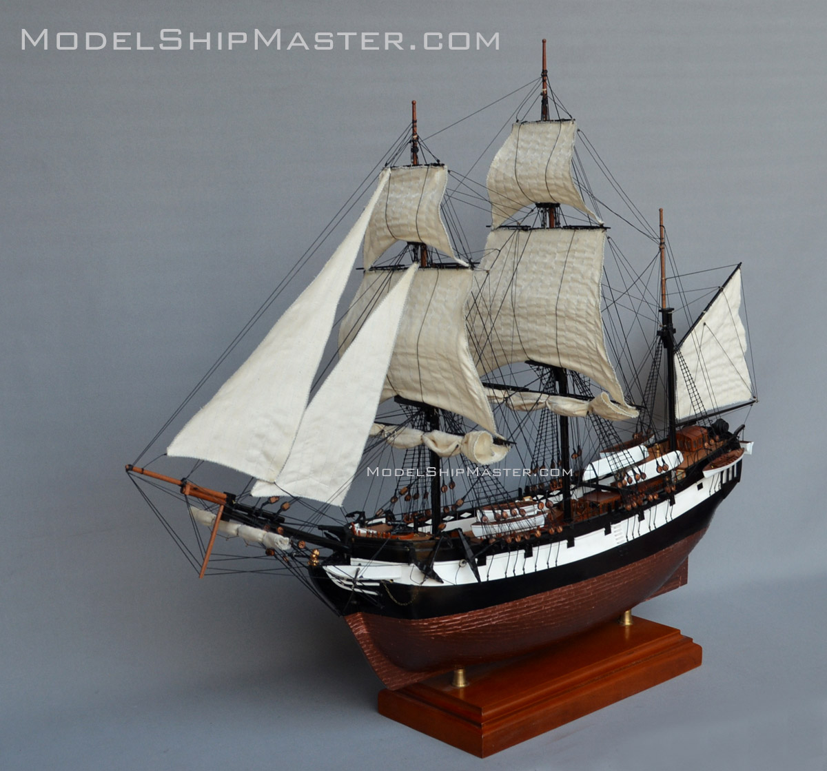 HMS Beagle model