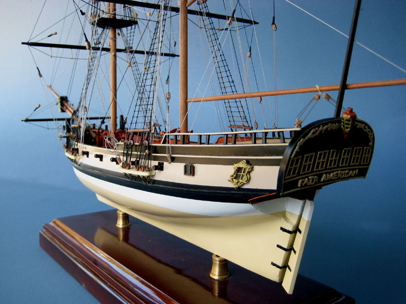 The Fair American ship model