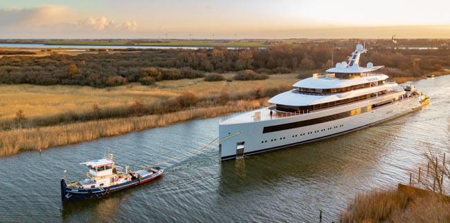 Symphony At Sea: LVMH CEO's $150 Million Superyacht