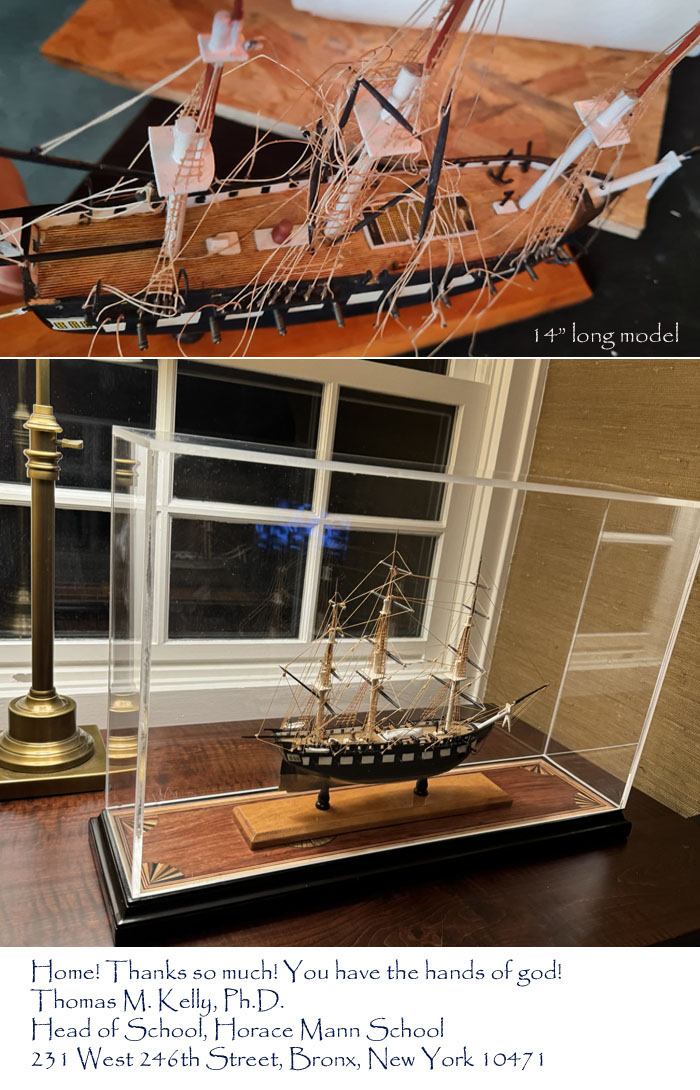 model ship repair