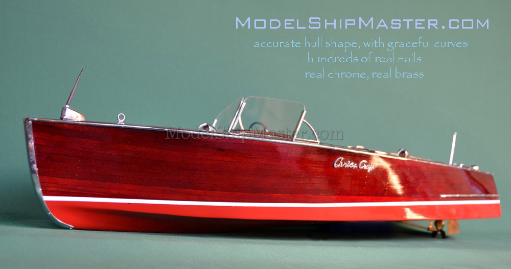 CHRIS CRAFT RACING RUNABOUT model