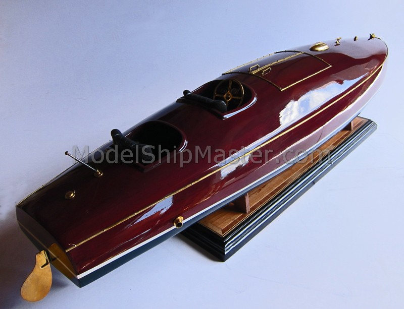 Zipper boat model