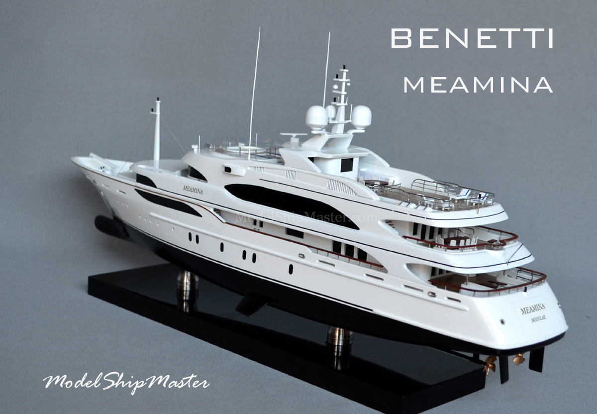 Meamina benetti yacht