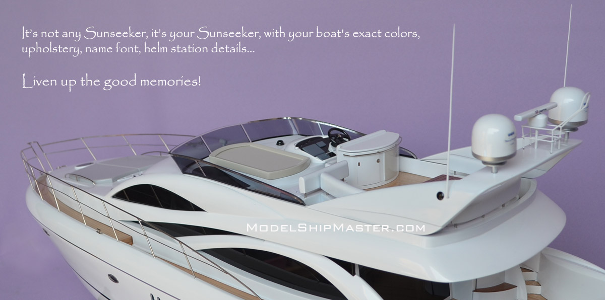 Sunseeker Manhattan boat model