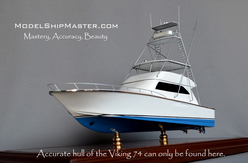 VIKING 74 YACHT MODEL SPORT FISHING BOAT