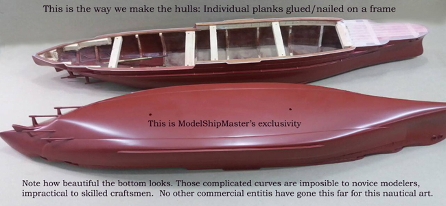rc model warships kits