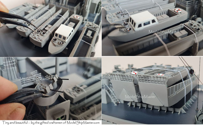Warship Models of the World's Most Significant Aircraft Carriers,  Destroyers, Frigates, Battleships