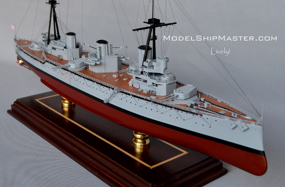 hms indefatigable battlecruiser model