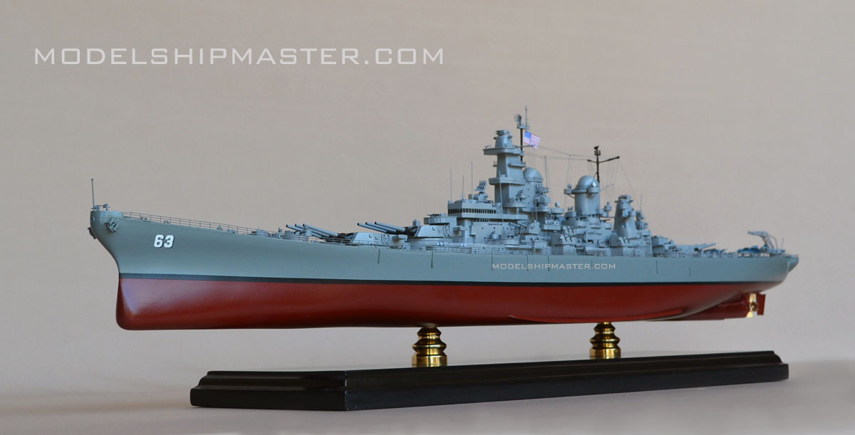 USS Missouri model
