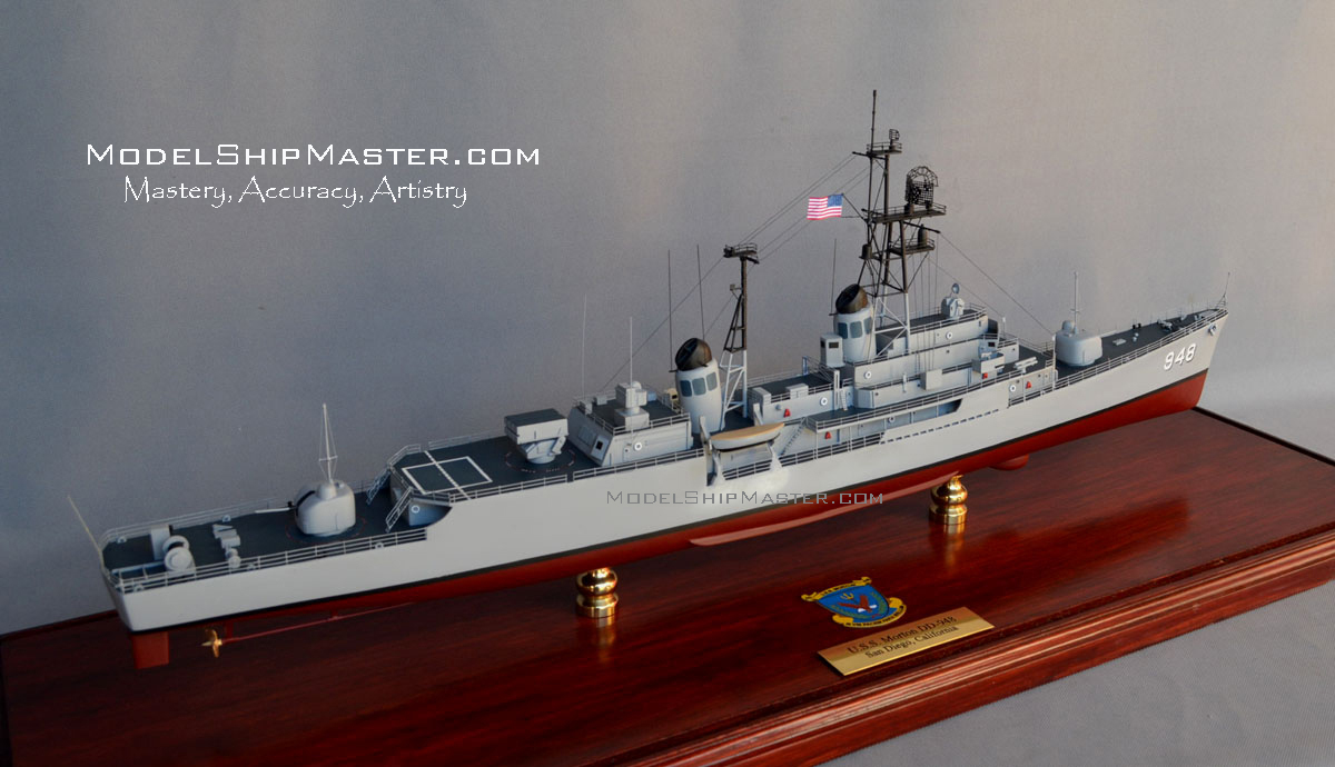 Forrest Sherman class destroyer model