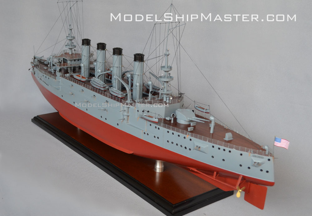 USS San Diego model
