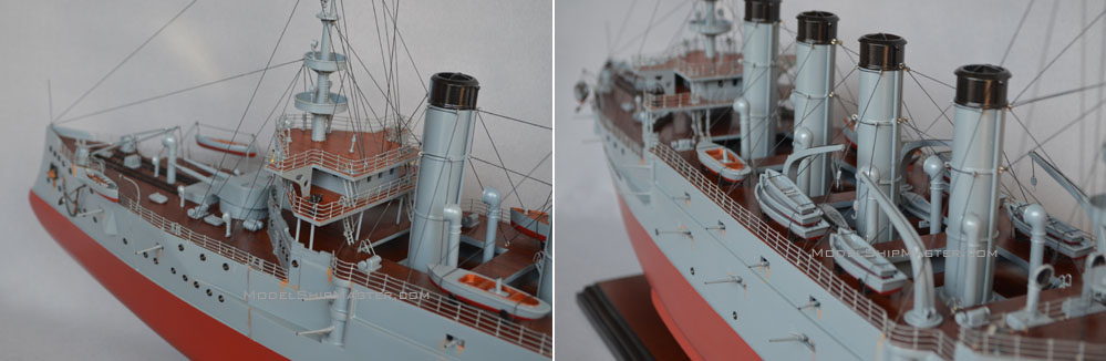 USS California model