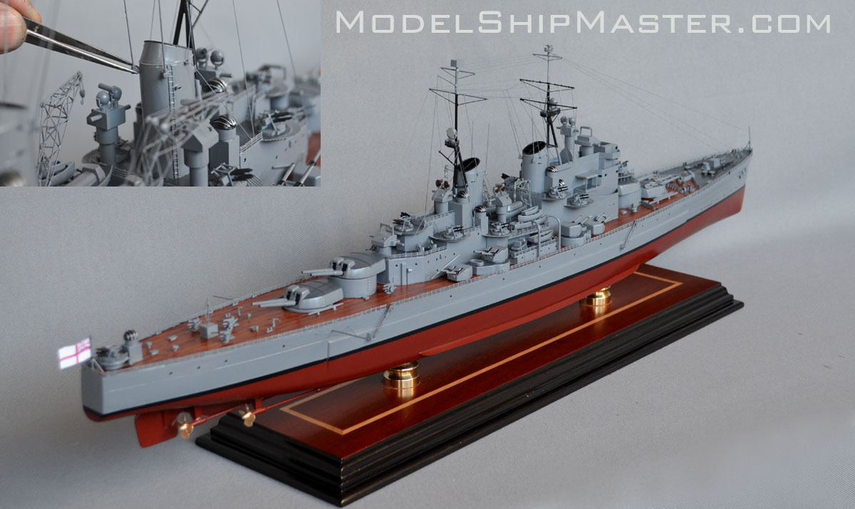 HMS Vanguard battleship