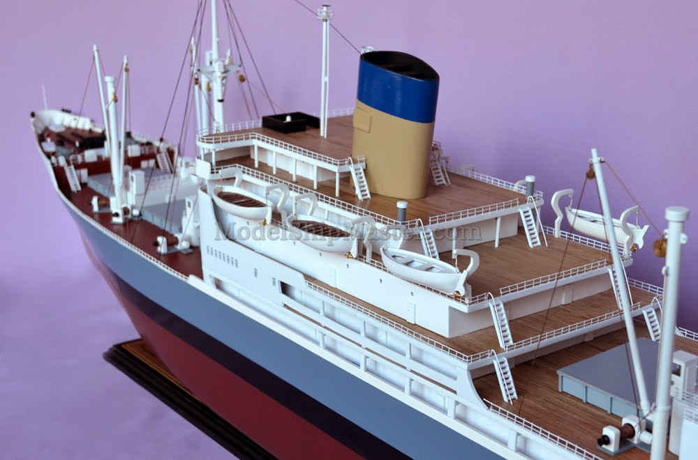 Model Ship of the General Cargo Ship TRIASTER