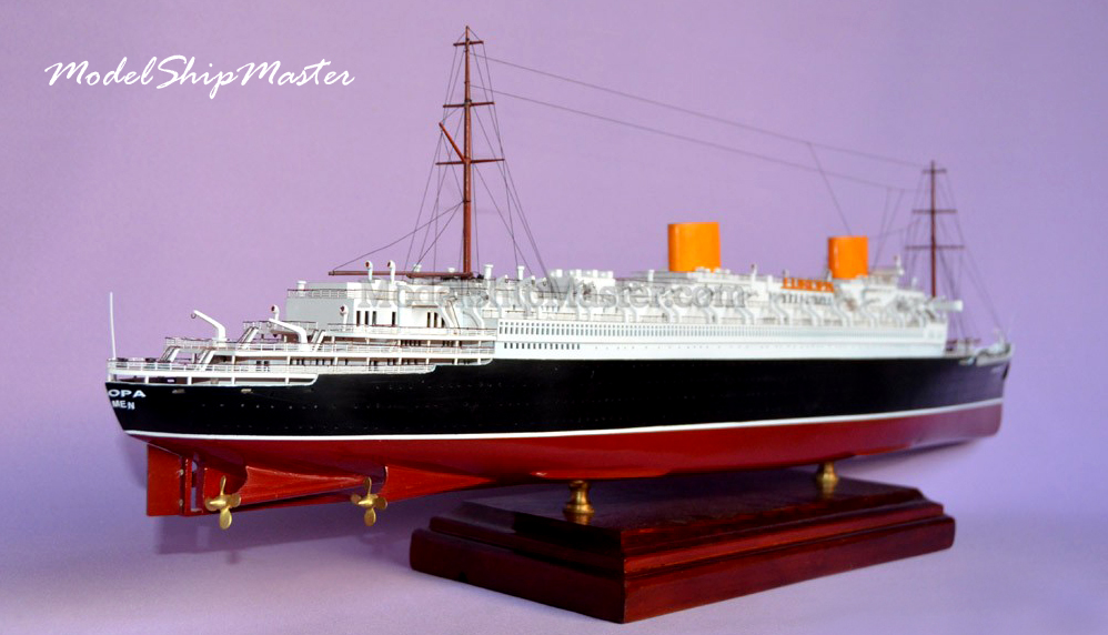 Europa ocean liner model