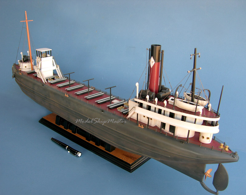 whaleback ship model
