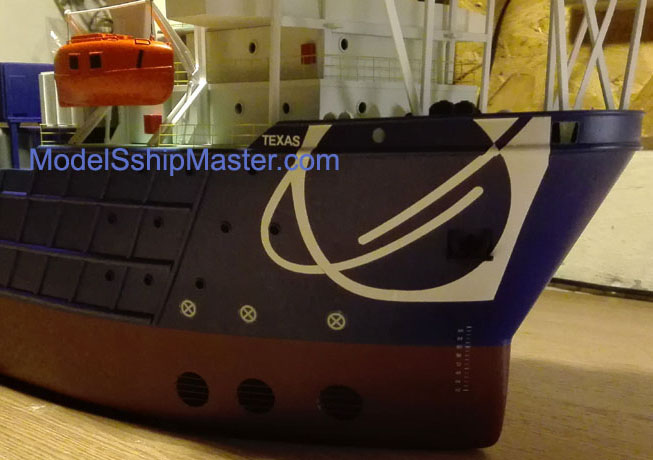 diving support vessel model