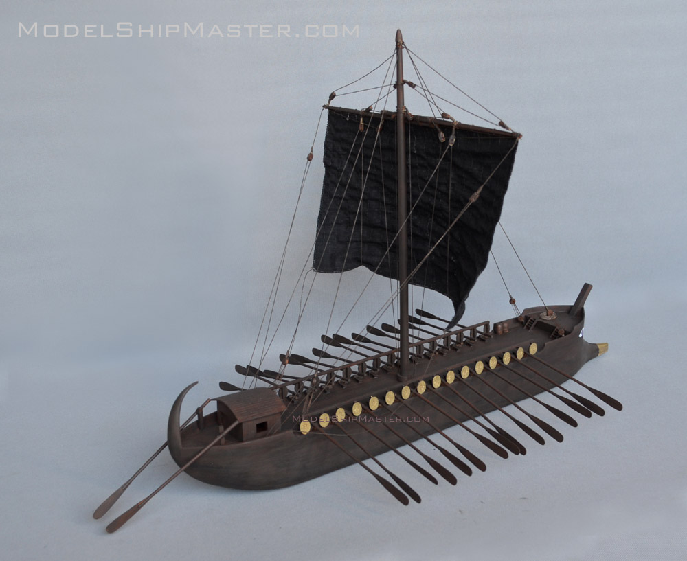 greek ship model