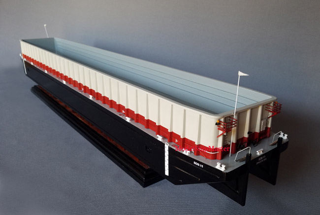 hopper barge model