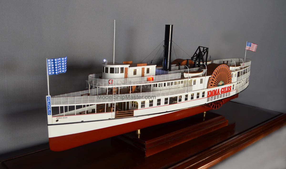 Emma Giles steamboat model