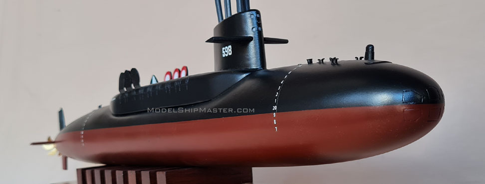 George Washington submarine model