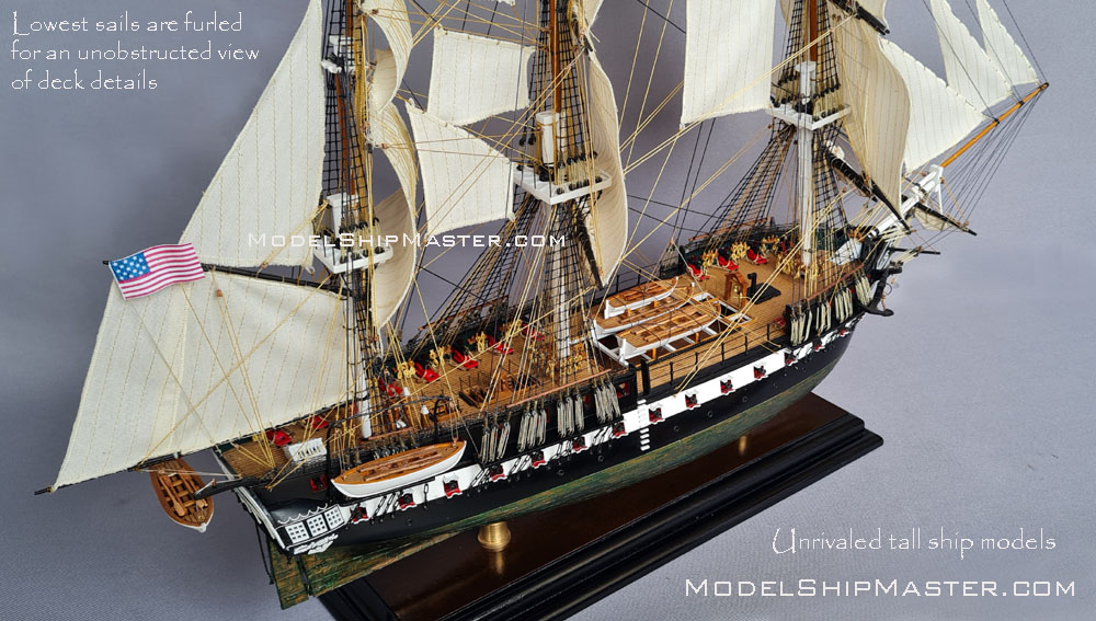 USS Constitution model
