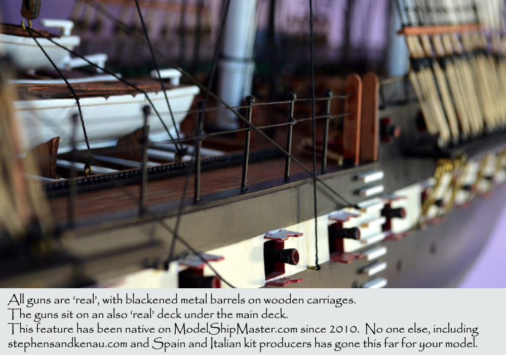 uss constitution ship model