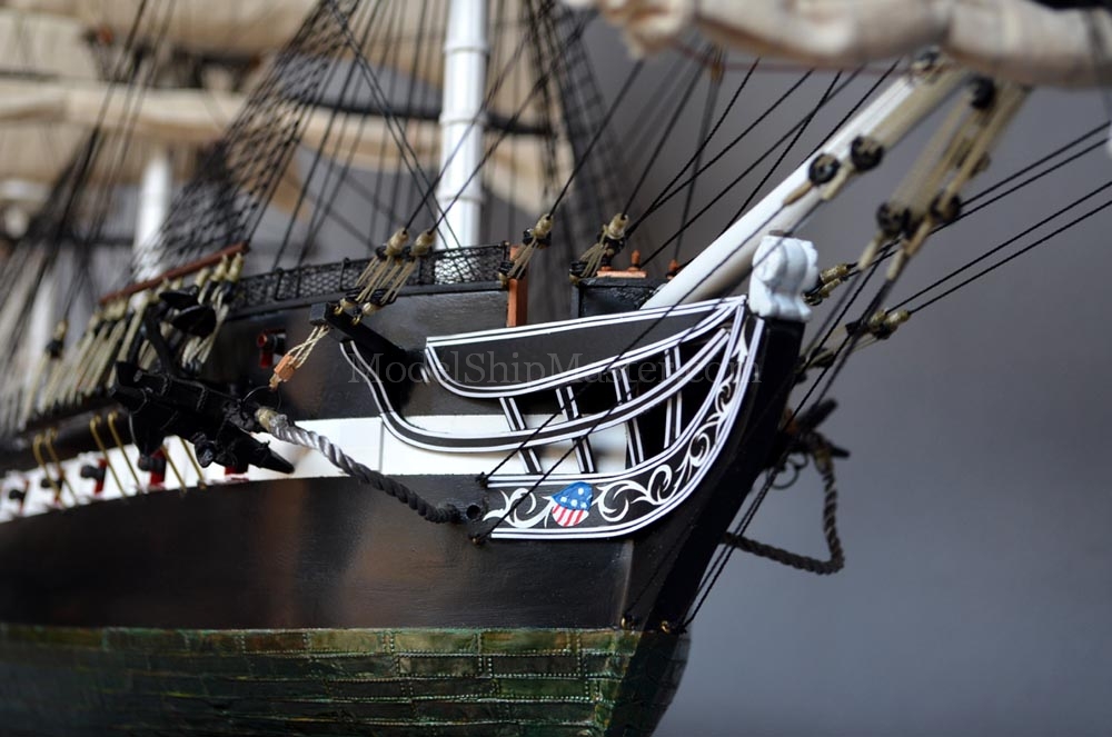 uss constitution ship model