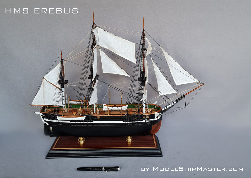 HMS Erebus model
