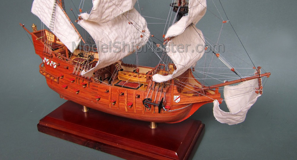 Scale ship model of the San Francisco II