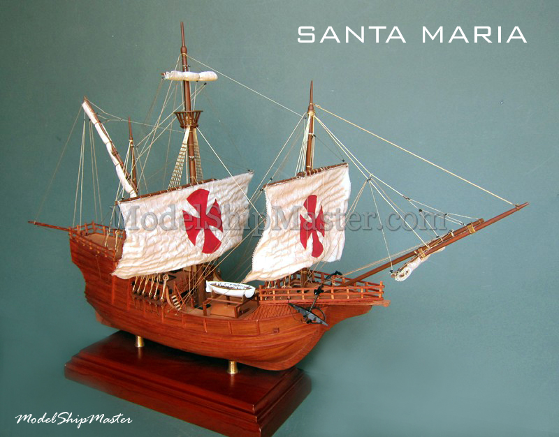 santa maria ship model