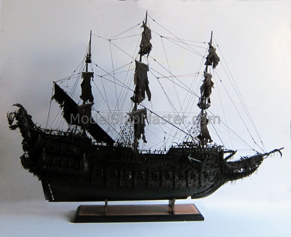 Flying Dutchman ghost/pirate ship model