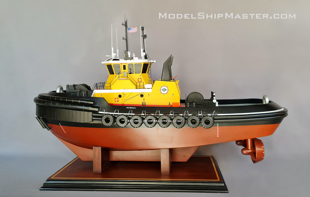 Crescent Towing tugboat model